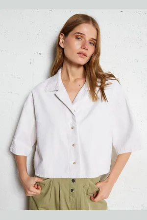 Bellerose Chemise asymétrique en jean