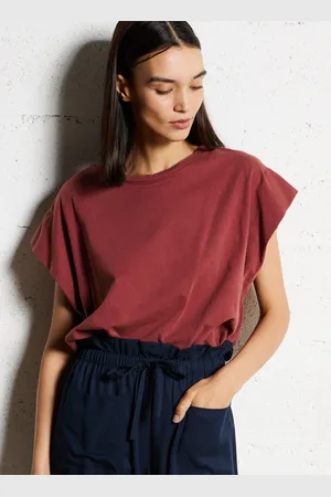 Bellerose Tee-shirt col rond en coton