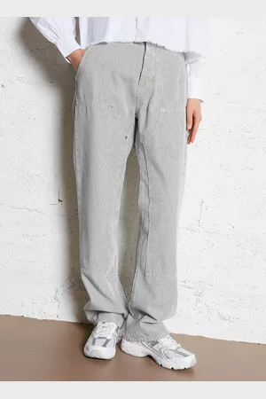 Bellerose Jean droit en coton rayé