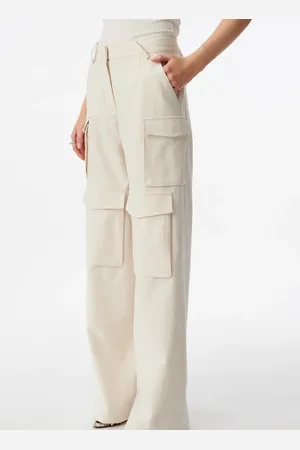 IRO Pantalon large en coton mélangé