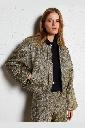 Bash Blouson col rond jacquard