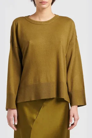 Moss Copenhagen Pull col rond en maille mélangée