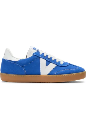 victoria Baskets basses en cuir velours