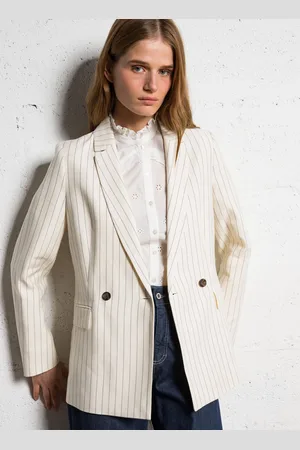 MAISON 123 Veste de tailleur droit à rayures