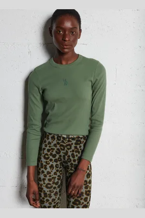 Bash Tee-shirt col rond en coton mélangé