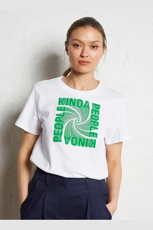 La Petite Etoile Tee-shirt droit sérigraphié en coton