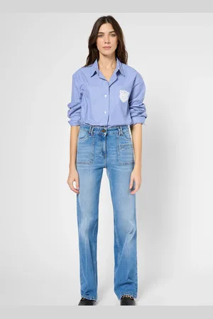 Gerard Darel Jean flare en coton mélangé