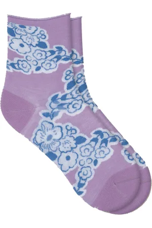 Bleuforêt Chaussettes en coton mélangé imprimé