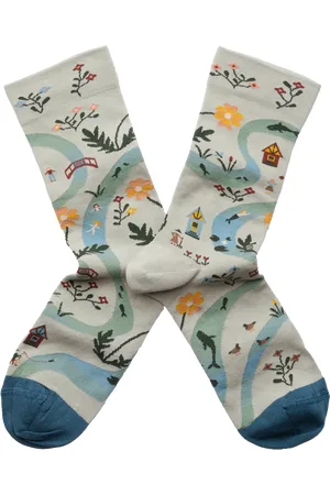 Bonne Maison Chaussettes hautes imprimées