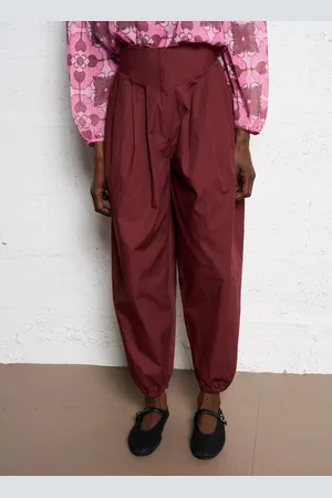 Antik Batik Sarouel plissé en coton
