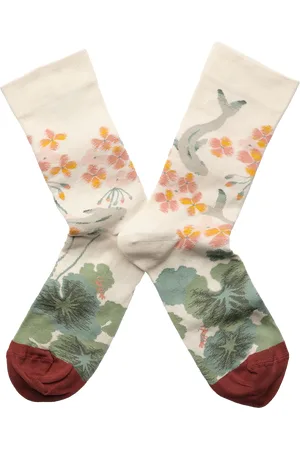 Bonne Maison Chaussettes hautes à motifs