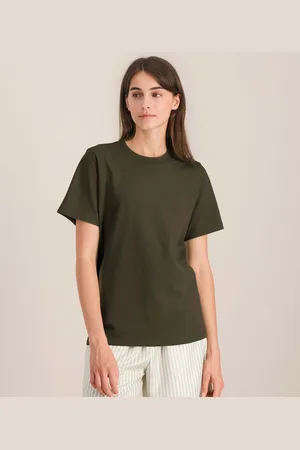 Angarde T-shirt femme coton bio, kaki