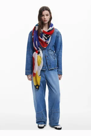 Desigual Foulard à imprimé fleuri