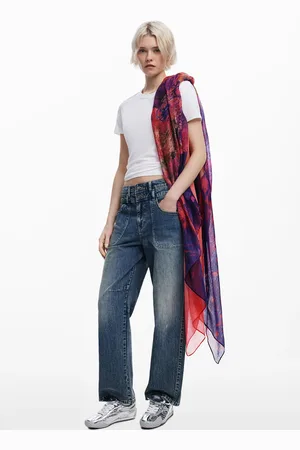 Desigual Foulard rectangle imprimé