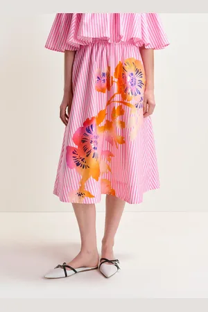 Essentiel Antwerp Jupe midi en coton
