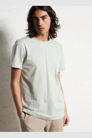 Les Deux Tee-shirt chiné droit en coton