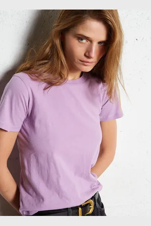 American Vintage Tee-shirt col rond en coton