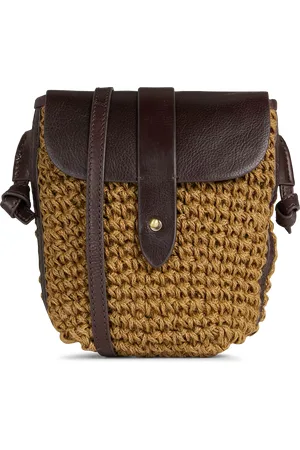 MAISON 123 Sac bandoulière en jute