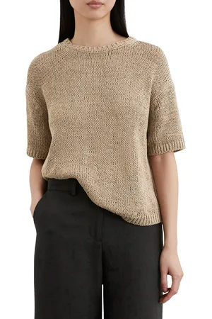 Marc O’ Polo Pull col rond en coton mélangé