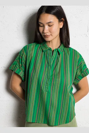 The Korner Blouse ample col classique en coton