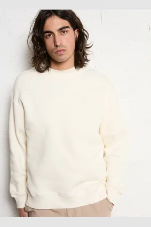 Knowledge Cotton Apparal Sweat droit à broderie logo en coton bio