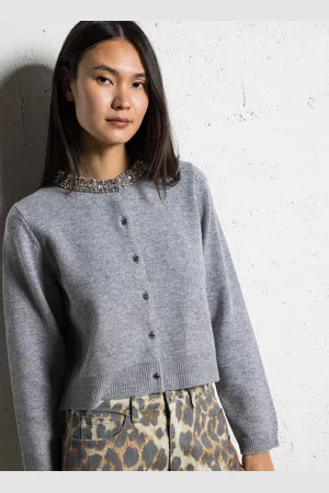 Berenice Gilet col rond en laine