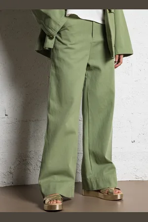 The Korner Pantalon large en coton