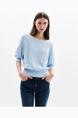 Caroll Pull oversize col bateau en coton