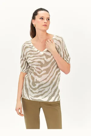 Caroll Pull droit ajouré à motifs
