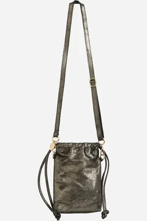 LA COQUE FRANCAISE Pochette bandoulière en cuir