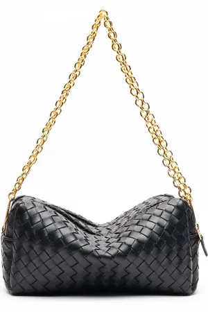 Elleme Sac trousse entrelacé avec chaine