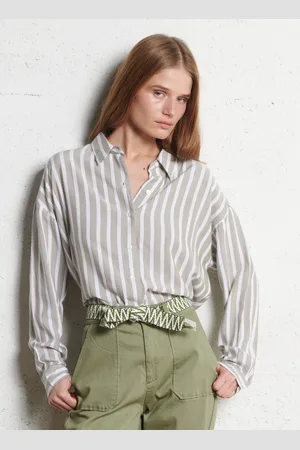 La Petite Etoile Chemise col classique droite rayée