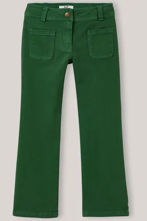CYRILLUS Pantalon flare en twill
