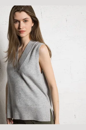 MAISON 123 Pull sans manches en laine