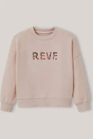 CYRILLUS Sweat à message en tissu liberty en coton biologique