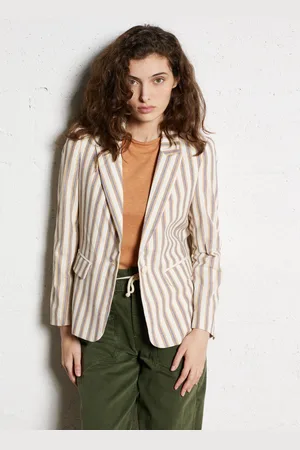See u soon Veste col tailleur en coton