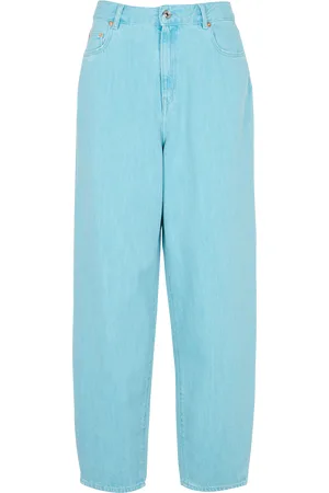 Bellerose Jean large taille haute en coton