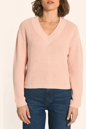 Kookai Pull droit à Col V