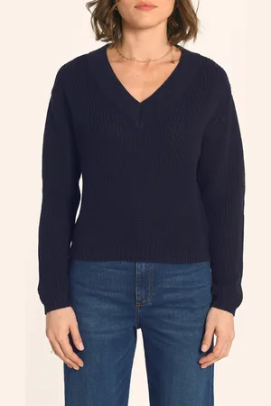 Kookai Pull droit à Col V