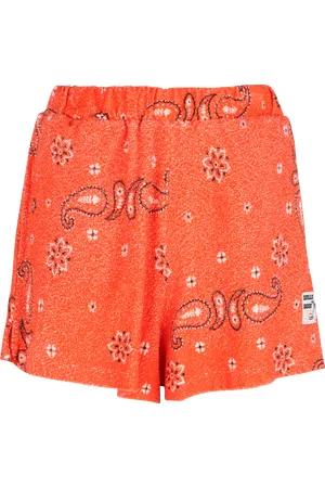 Bellerose Short imprimé aspect éponge en coton bio