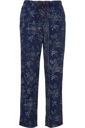 Bellerose Pantalon carotte imprimé en coton