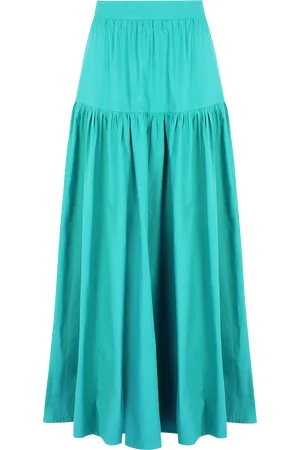 Antik Batik Jupe longue évasée en coton