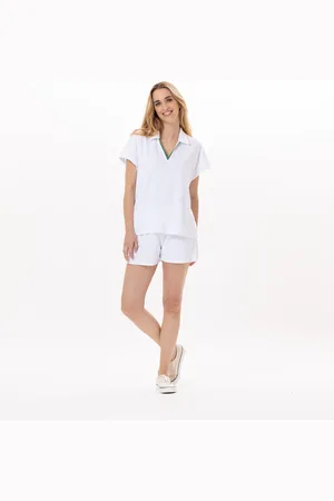 Le Chat Ensemble short en coton