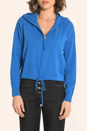 Kookai Gilet à capuche en coton