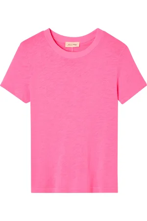 American Vintage Tee-shirt col rond droit en coton