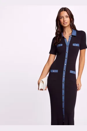Morgan Robe ajustée midi en tricot
