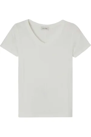American Vintage Tee-shirt Col V en coton