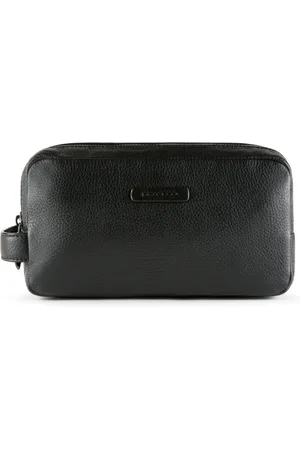 Piquadro Trousse de toilette en cuir