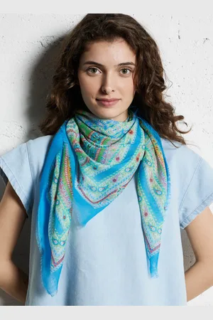Sud Express Foulard imprimé en coton