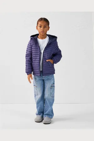 Jott Doudoune enfant réversible à capuche ultralight kyoto 2.0